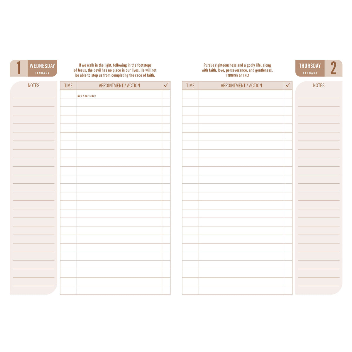 2025 Angus Buchan Daily Planner