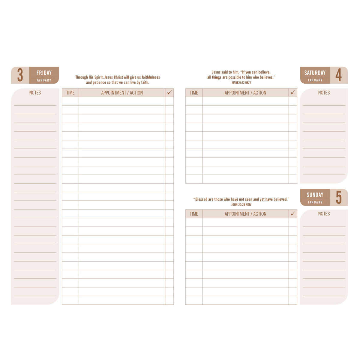 2025 Angus Buchan Daily Planner