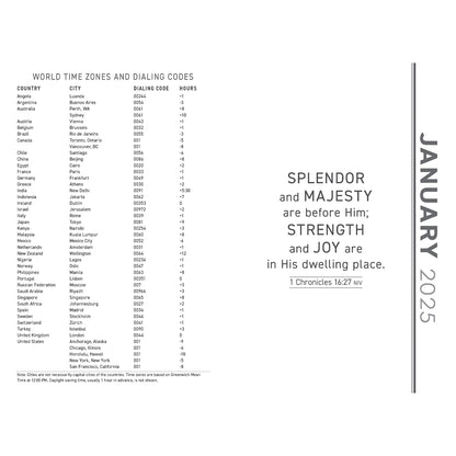 2025 Executive Daily Planner