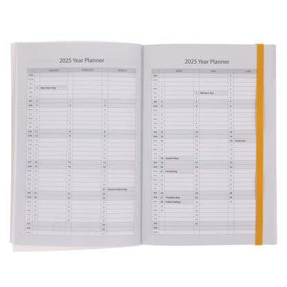 2025 A5 Daily Planner – Africanicity