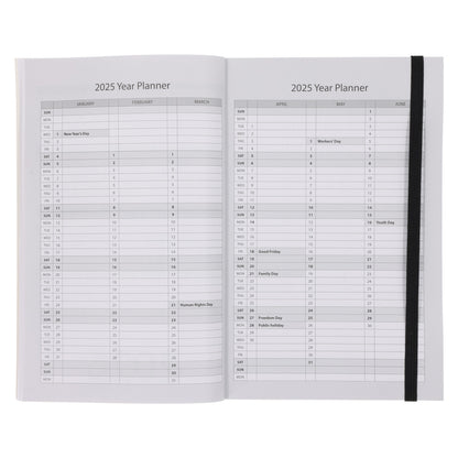 2025 A5 Daily Planner – Geo Fox