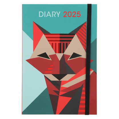 2025 A5 Daily Planner – Geo Fox