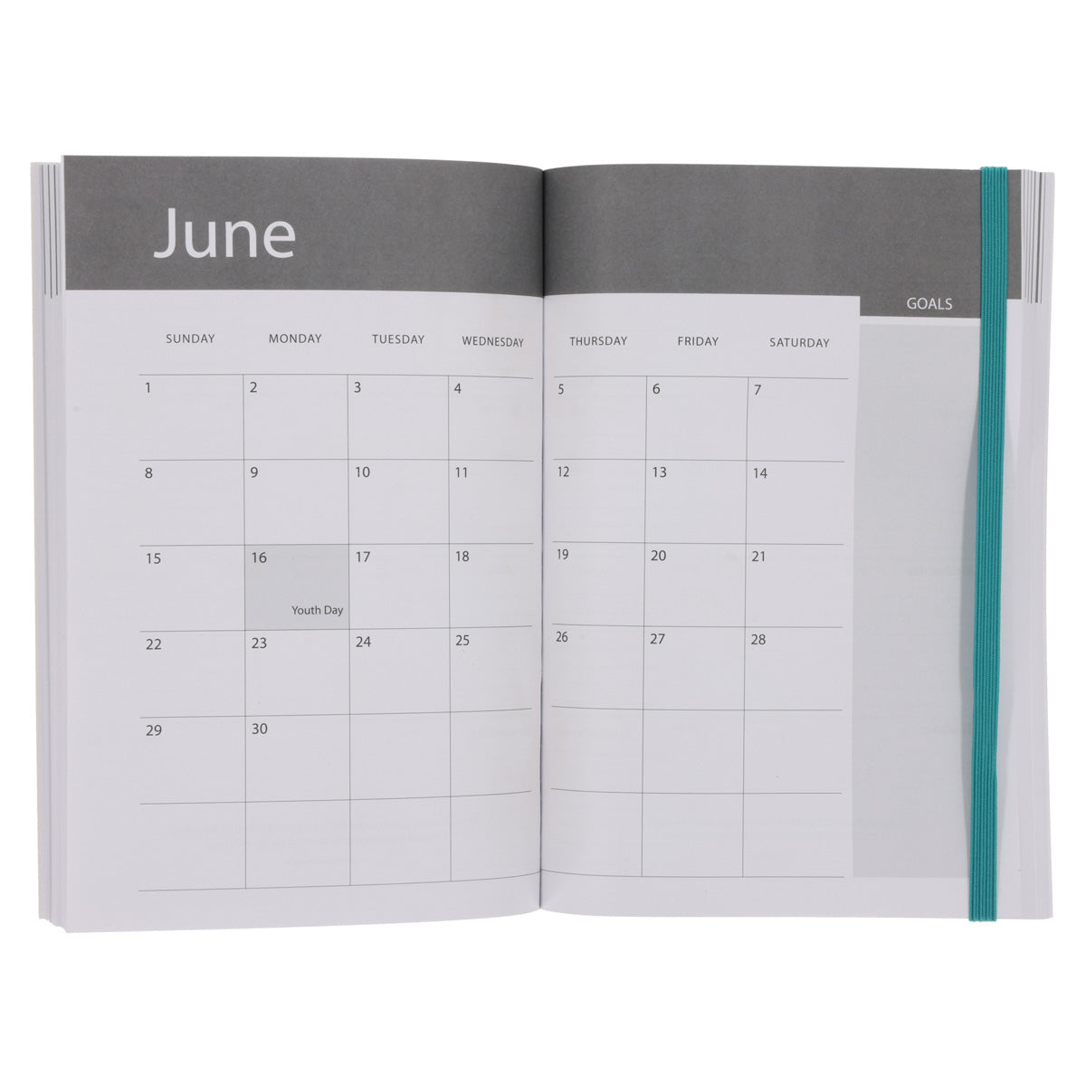 2025 A5 Daily Planner – Abstract David