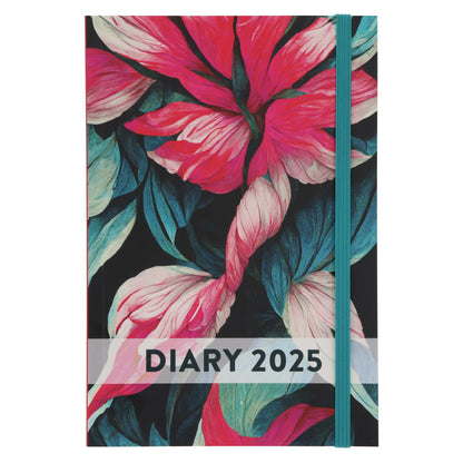 2025 A5 Daily Planner – Twisted Foliage