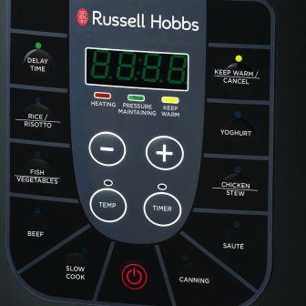 Russell Hobbs Dual Chef 6 Litre Multi Functional Pressure Cooker And Air Fryer